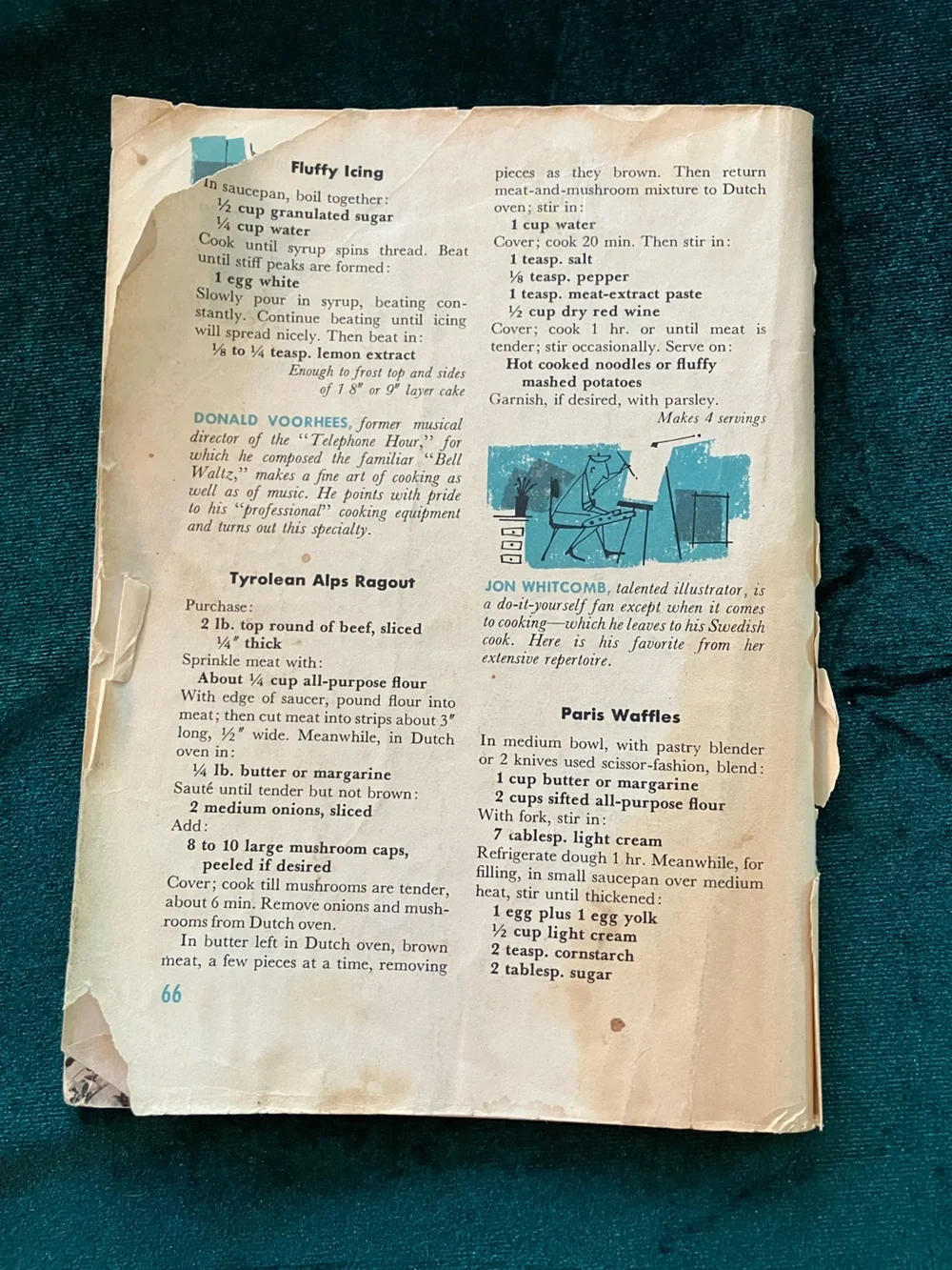 Vintage Good Housekeeping Book Who's Who Cooks